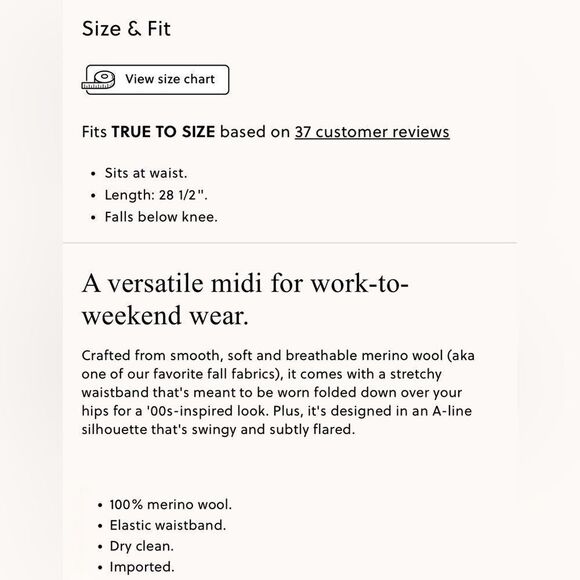 NWT J CREW Foldover sweater midi skirt in merino wool blend in black - Picture 6 of 7